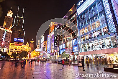 Shanghai Nanjing pedestrian street 2