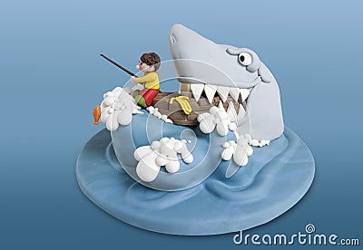 Shark Cake