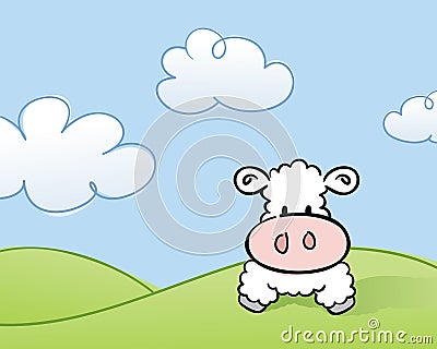 Sheep in a Field