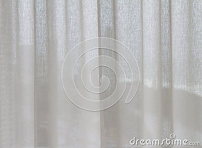 Sheer curtain designer interior background