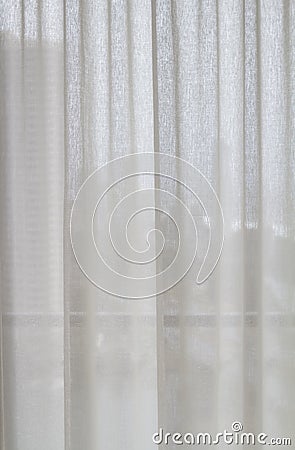 Sheer curtain designer interior background