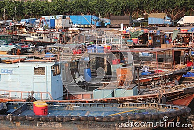 Shekou fishing port in SHENZHEN CHINA AISA