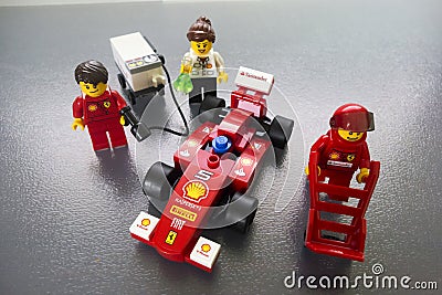 Shell Ferrari Lego toys