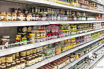 Shelves of Jam