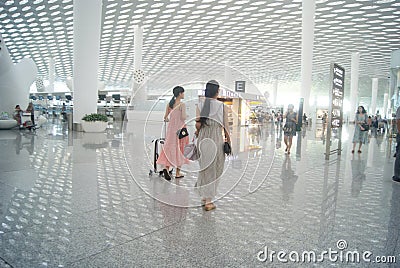 Shenzhen Baoan International Airport, in China