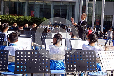 Shenzhen, china: band festival