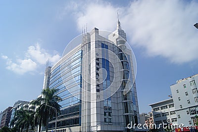 Shenzhen, China: Bank Building