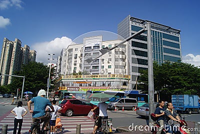 Shenzhen, China: City Road Traffic