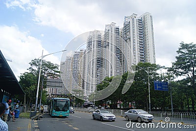 Shenzhen, China: street landscape