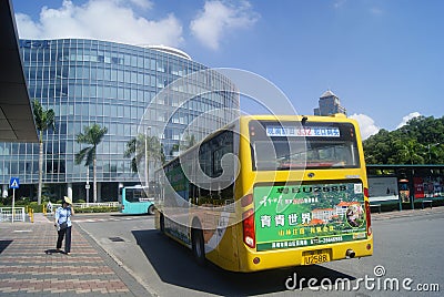 Shenzhen Shekou port traffic landscape, in China