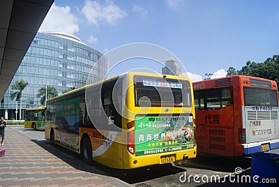 Shenzhen Shekou port traffic landscape, in China