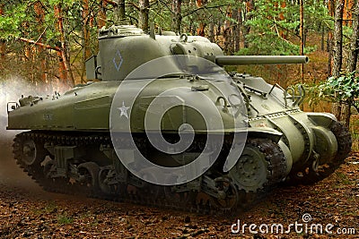 Sherman M42 tank