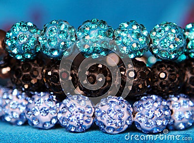 Shining jewels background