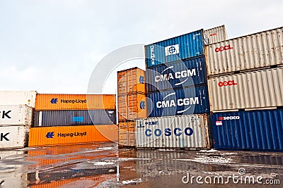 Ships and container