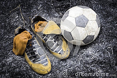 Shoes & football