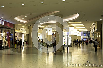 Shopping mall interior