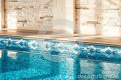 Shot of indoor swimming pool