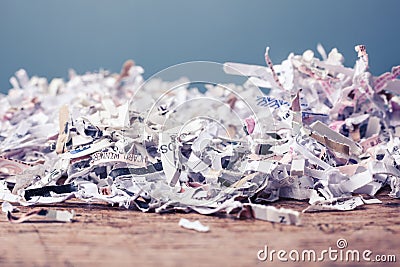 Shredded paper