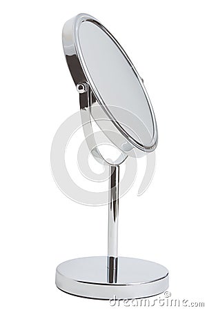 Travel Makeup Mirror on Side View Mirror Royalty Free Stock Photo   Image  17601135