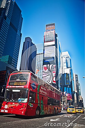 Sightseeing Bus - Times Square