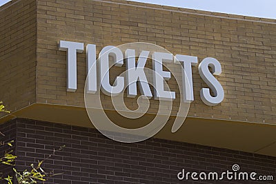 Entertainment Event Admission Tickets Sign