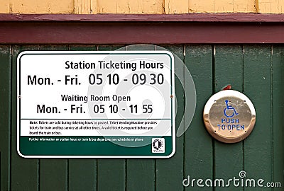 Sign in Ticket Office