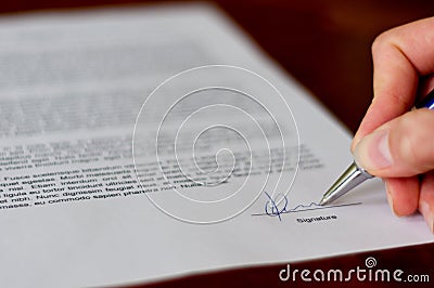 Signing Document