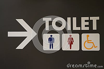 Handicap Bathroom on Signs For Restroom Men Women Baby Diaper Changing Handicapped