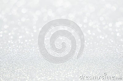 Silver glitter christmas abstract background