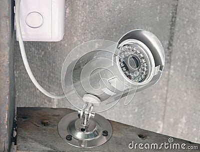 Silver security Camera or CCTV