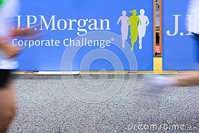 Singapore - 19 April 2012; J.P. Morgan Run Corporate Challenge