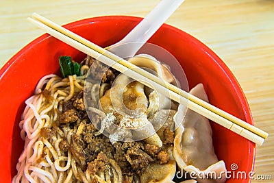 Singapore dried Noodle