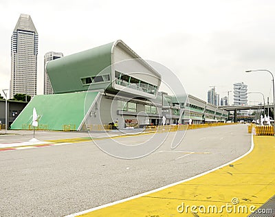 Singapore Formula One Pit Lane Boxes