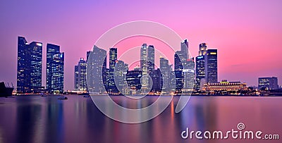 Singapore Marina Bay Panorama