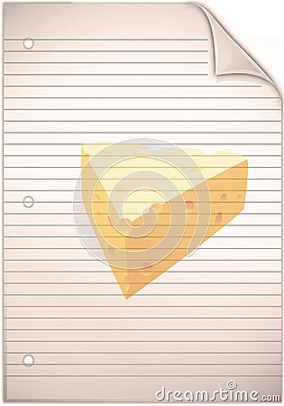 Lined note paper background texture