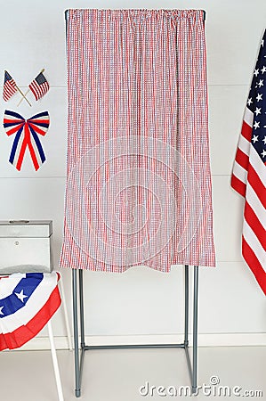 Single Voting Booth