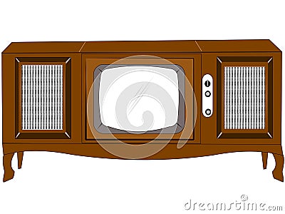 Sixties console tv