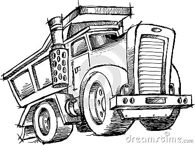 Do You Tip Tow Truck Drivers >> Sketchy Dump Truck Vector Stock Image - Image: 10241401 Do You Tip Tow Truck Drivers >> Sketchy Dump Truck Vector Stock Image - Image: 10241401