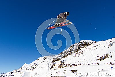 Ski acrobatics