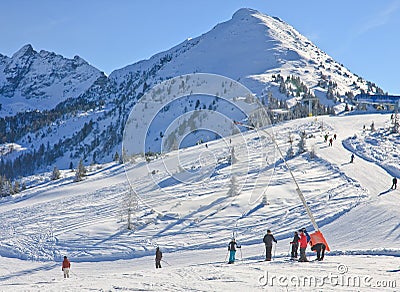 Ski resort Schladming . Austria