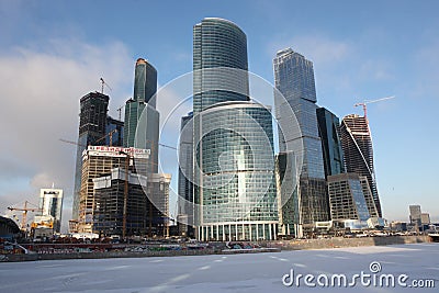 Skyscrapers City international business center, Moscow
