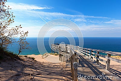 Sleeping Bear Dunes Overlook - Michigan