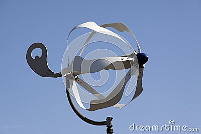 Small Wind Turbine Making Electicity Out Of Wind Editorial Stock Photo 