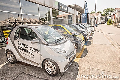 Smart car dealership