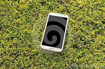 Smart Phone on Grass