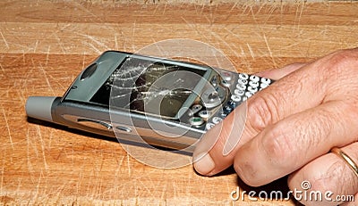 Smartphone - broken cell phone
