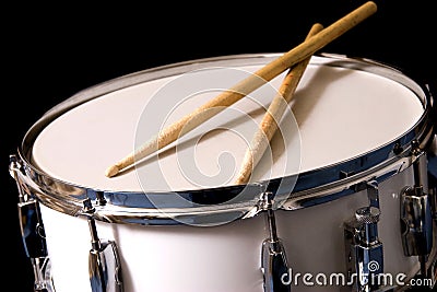 Snare Drum and Drum Sticks