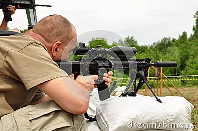 Sniper training