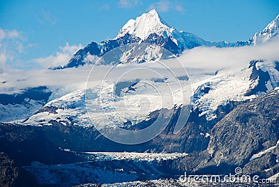 Snowcapped mountain