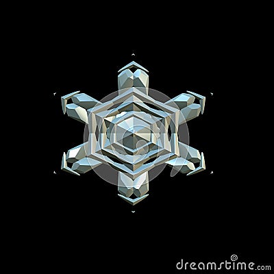 Marika's Place: New Snowflake Design - Crystal Lace Snowflake